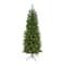 6ft. Pre-Lit Green Mountain Pine Artificial Christmas Tree, Clear LED Lights
